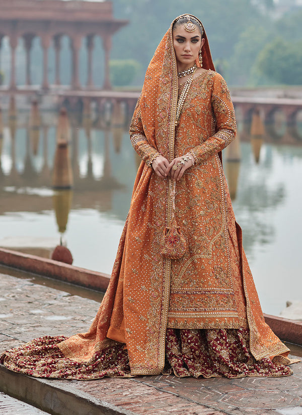 SHALIMAR BURNT ORANGE BRIDAL