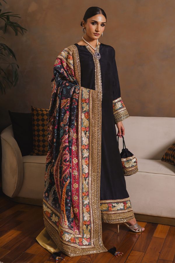 Onyx Bridal Shawl