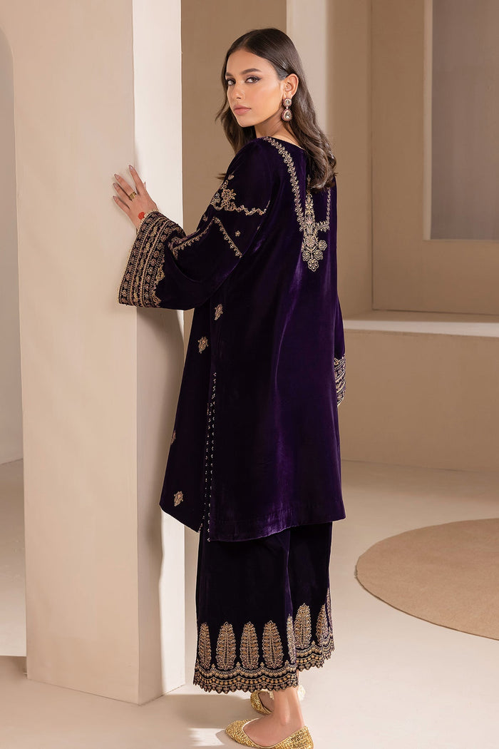Embroidered Velvet UF-420
