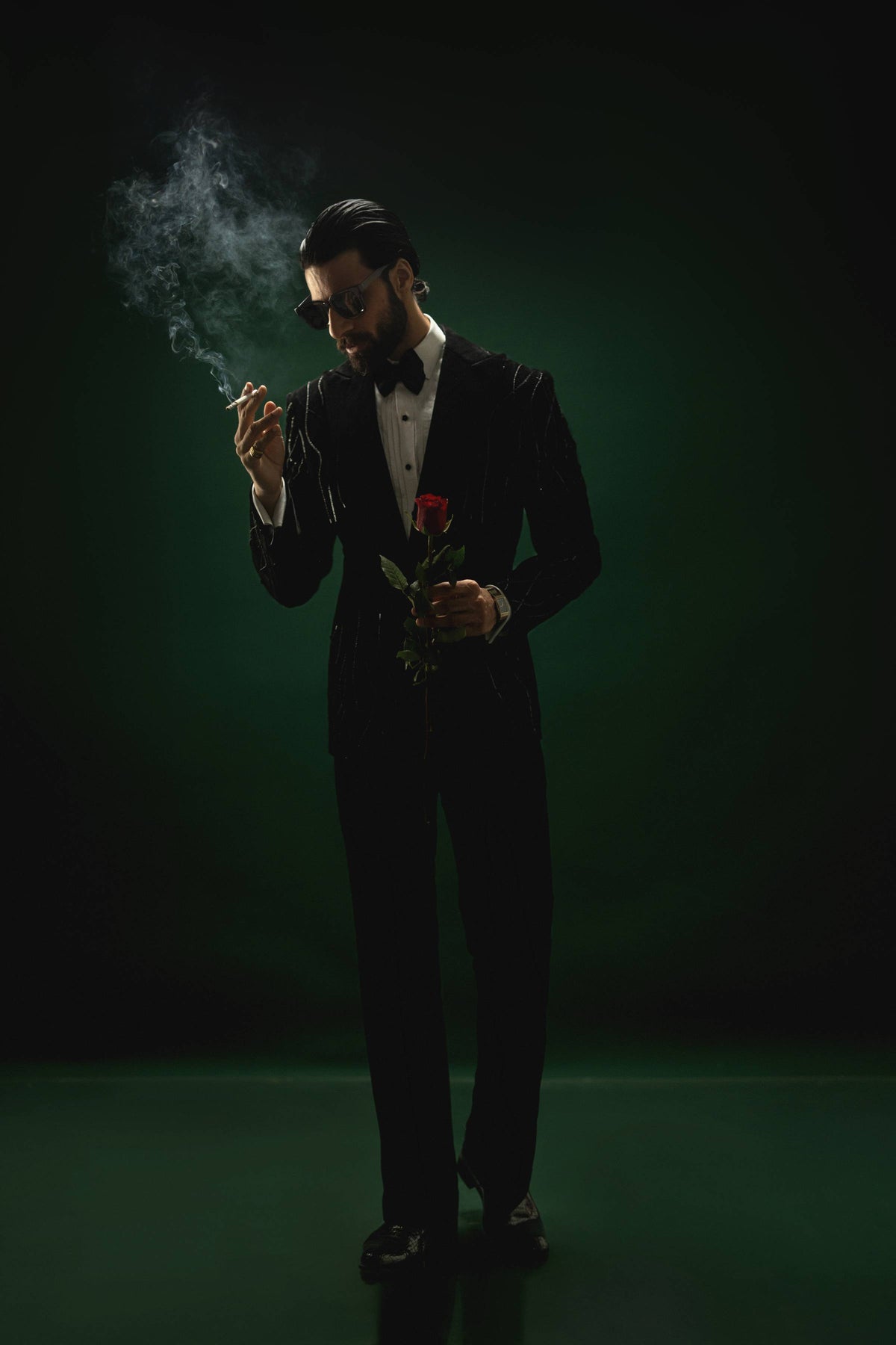 Velion – Midnight Black Velvet Tuxedo