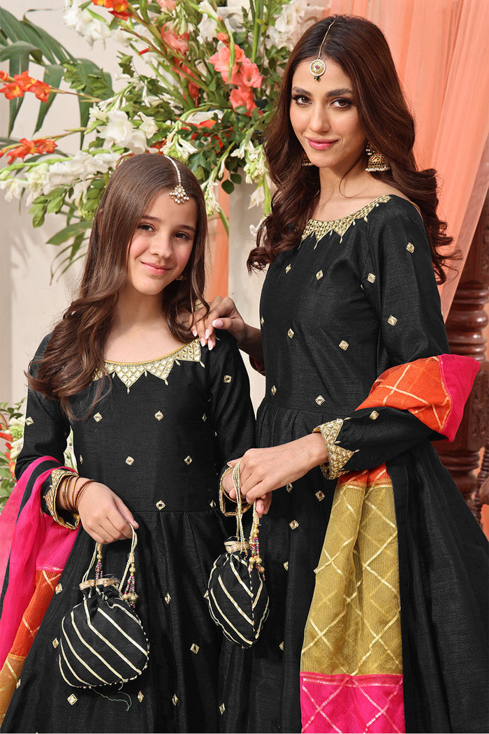 Aari Embroidered Long Maxi