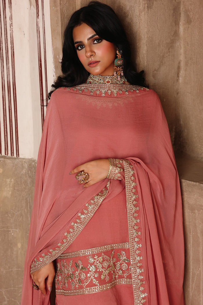 3-PC Stitched Embroidered Chiffon CMA-6-480