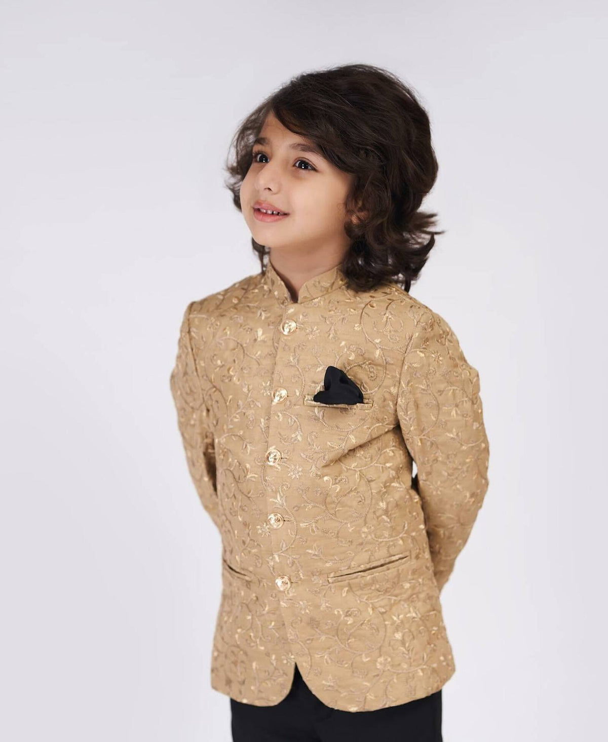 Prince Coat Embroidery Golden