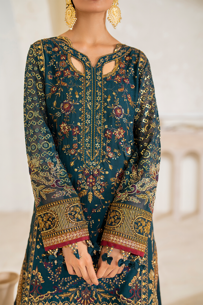 CC-46 Embroidered Chiffon