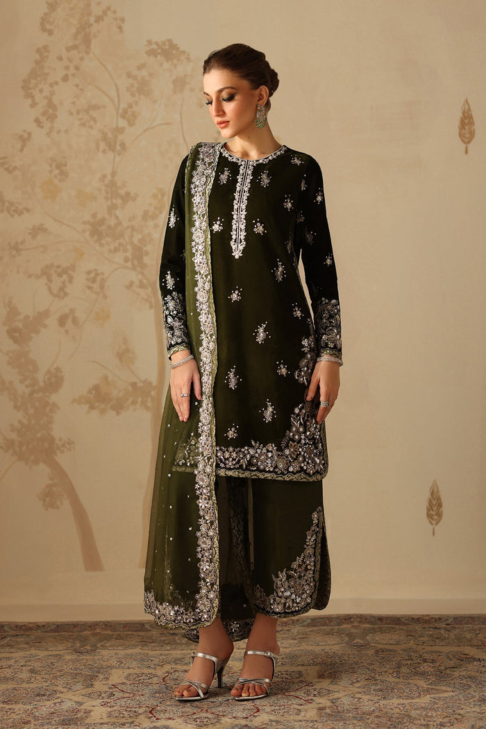 Embroidered Velvet UF-4311