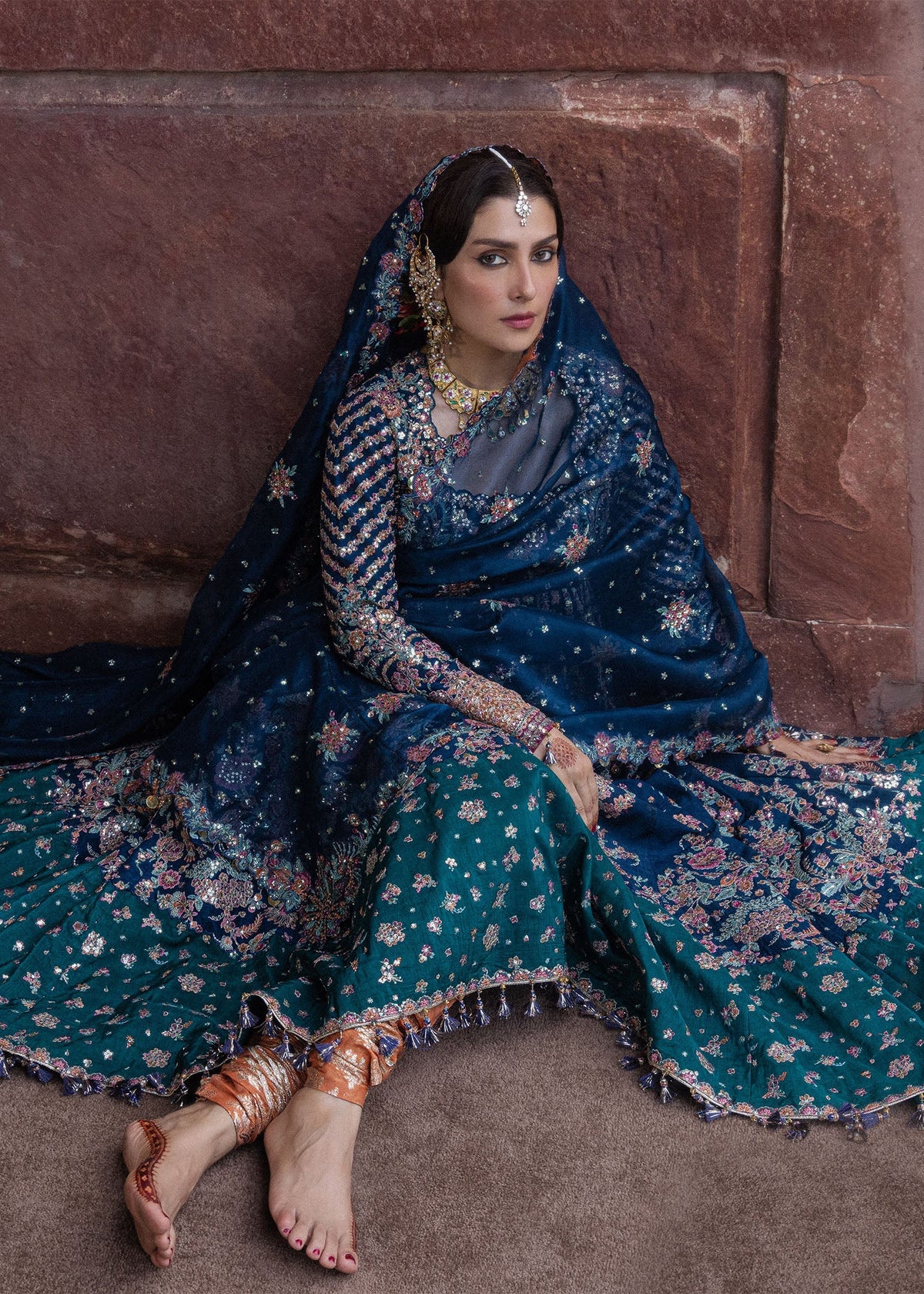 Hussain Rehar Dill Afroz embroidery detail