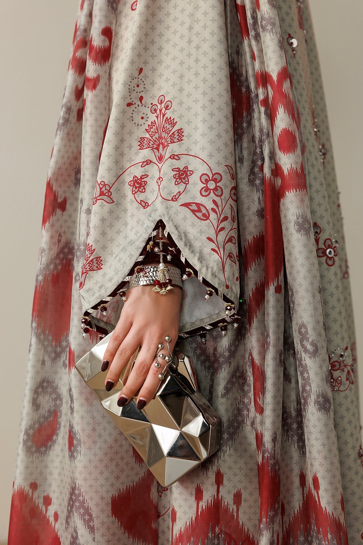 HANDWORK RAW SILK OR26-D06
