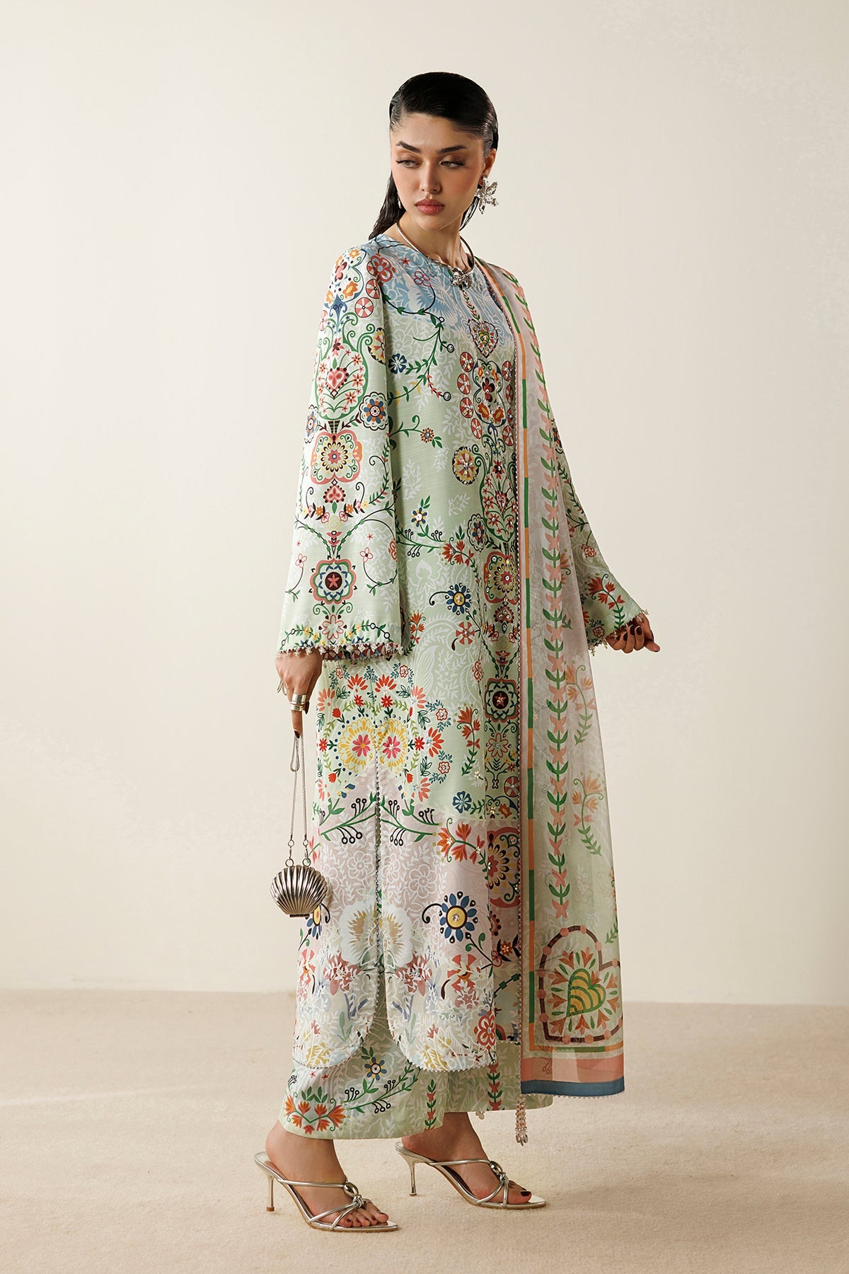 HANDWORK RAW SILK OR26-D10
