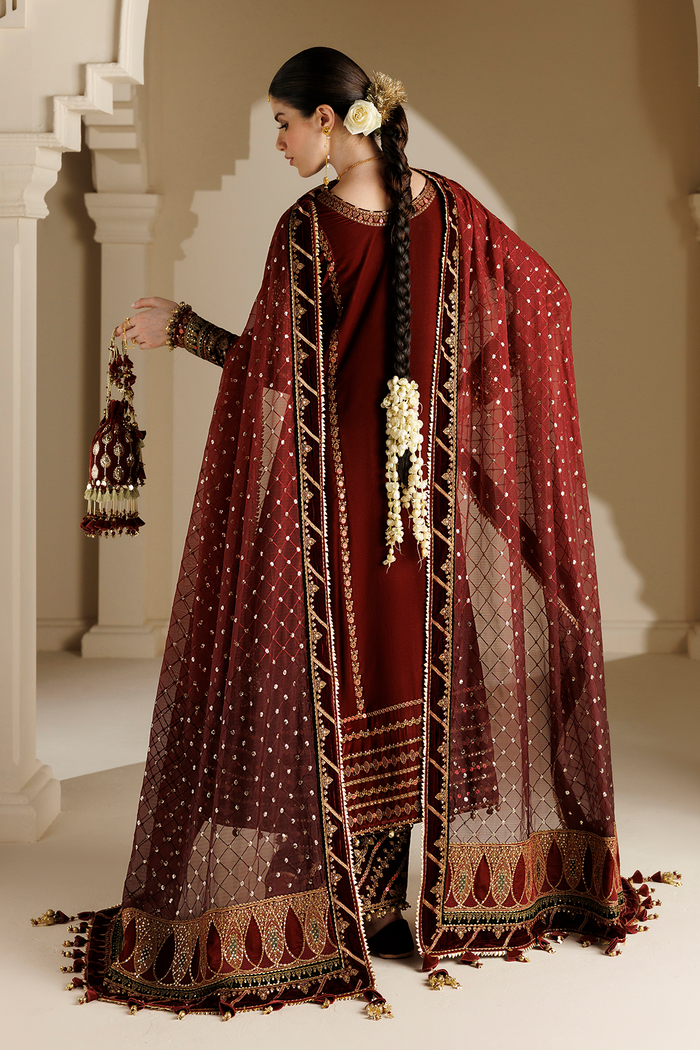 Embroidered Velvet Formal CVF26-D10