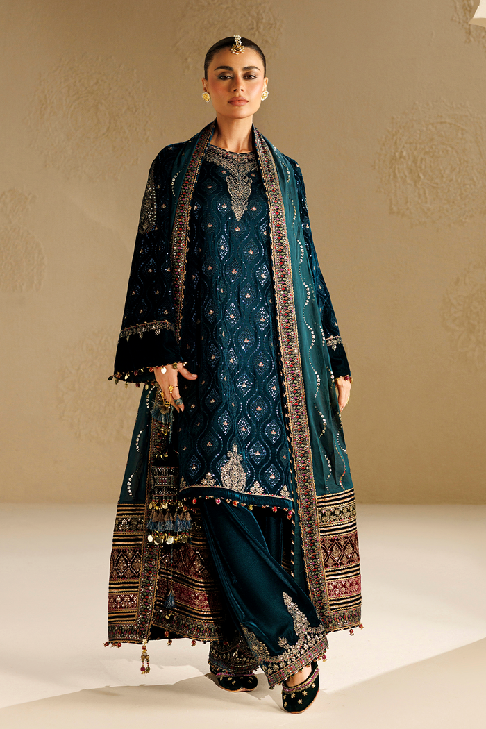 Embroidered Velvet Formal CVF26-D02