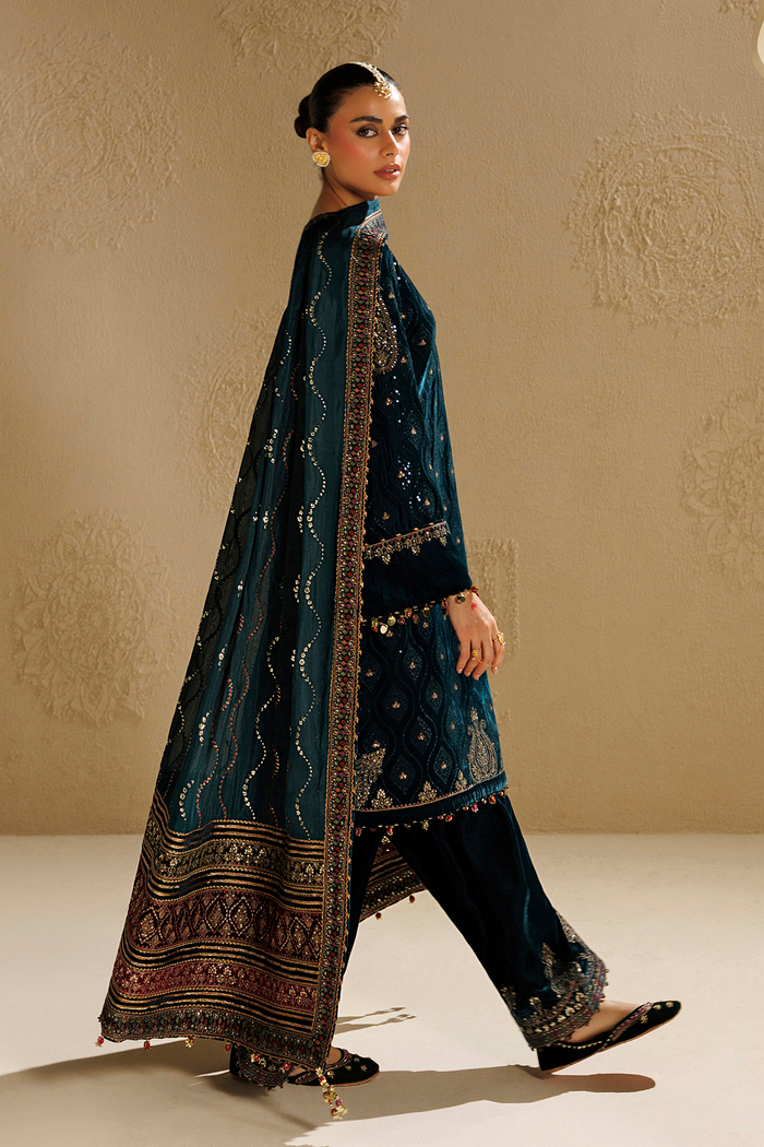 Embroidered Velvet Formal CVF26-D02