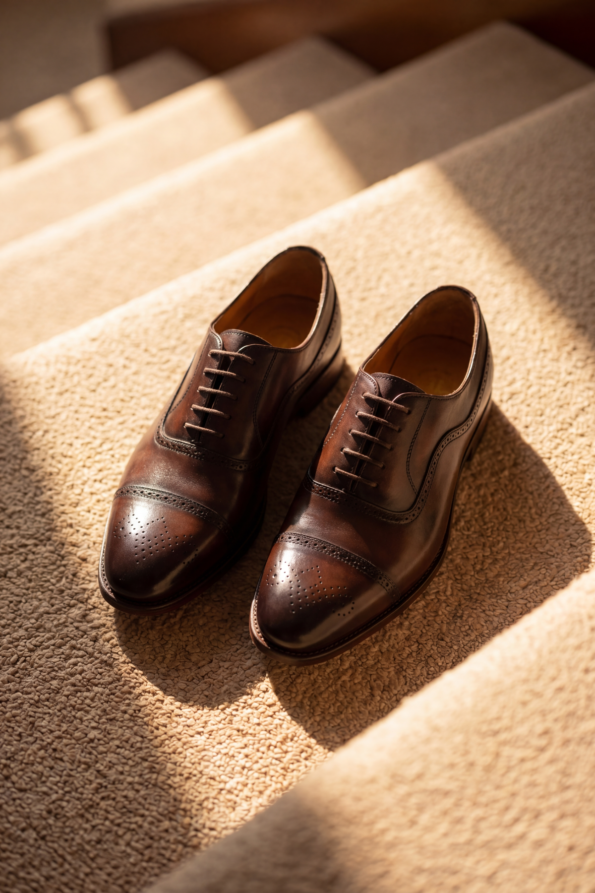 Brown Classic Oxford Shoes
