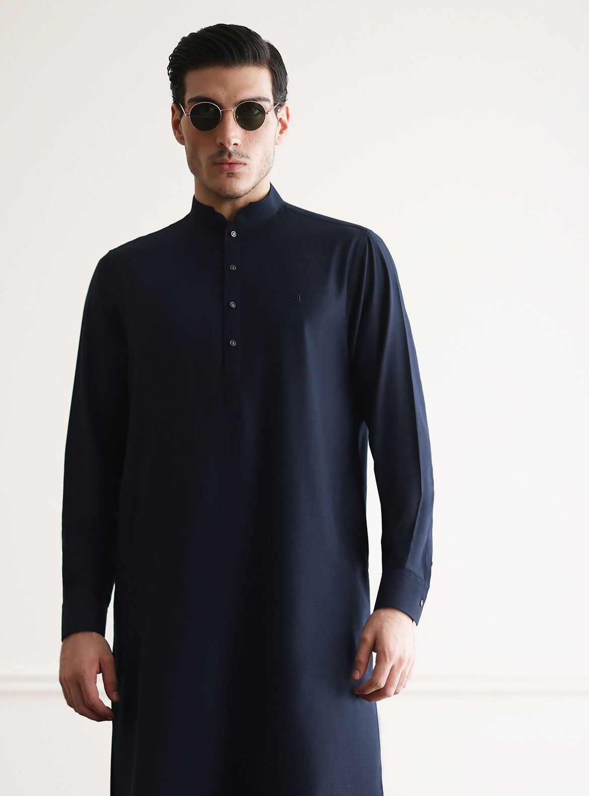 Blue Classic Kameez Shalwar