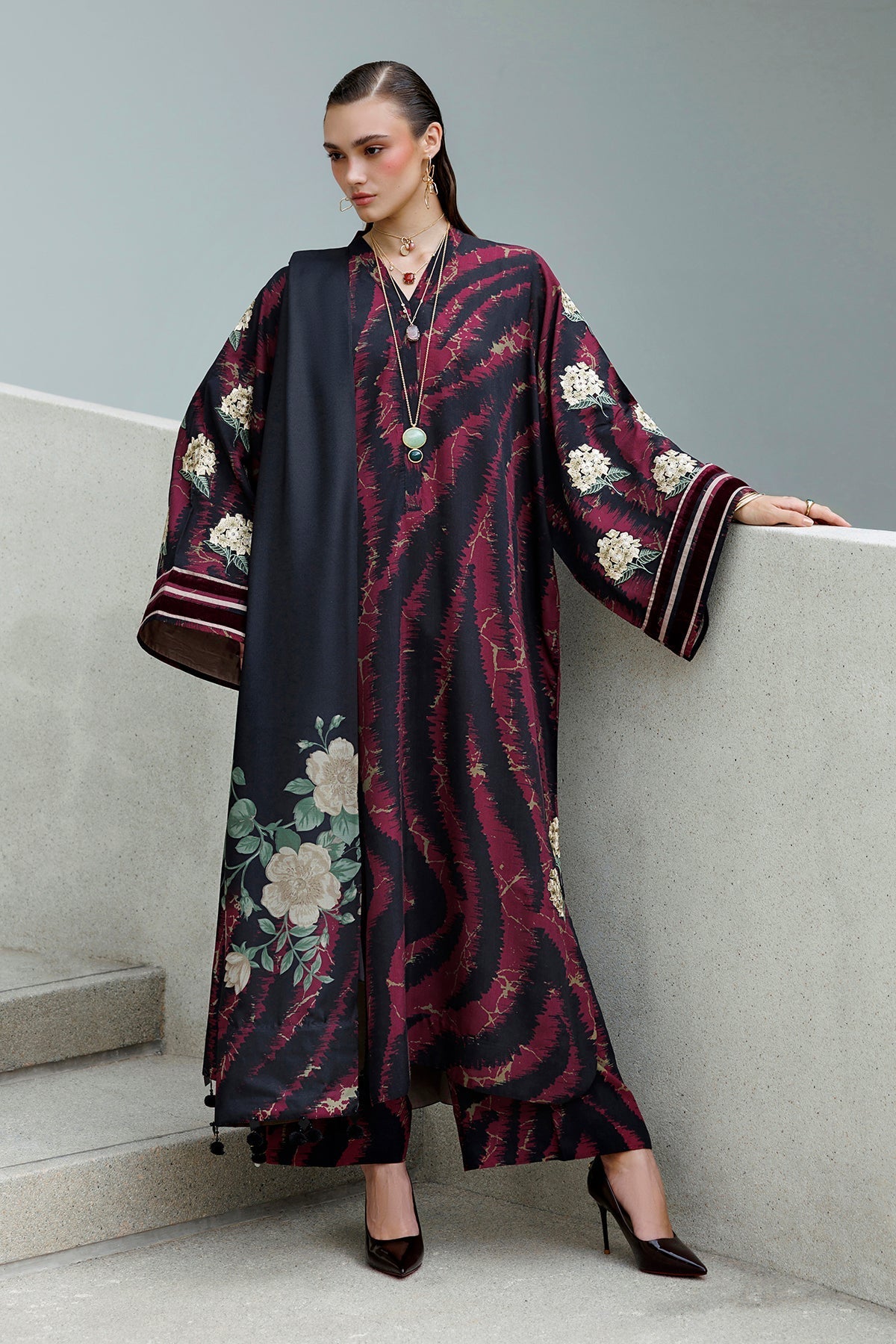Digital Printed Viscose UF-4568 - Baroque