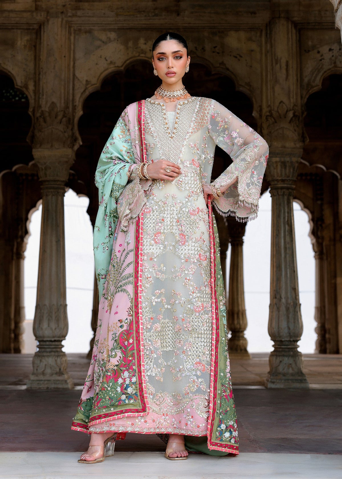 Camellia – Off White by Saira Shakira