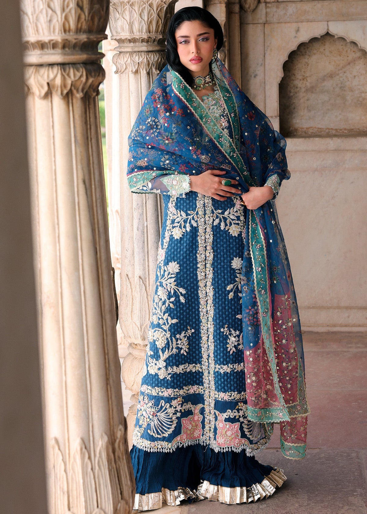 Iris – Navy Blue by Saira Shakira