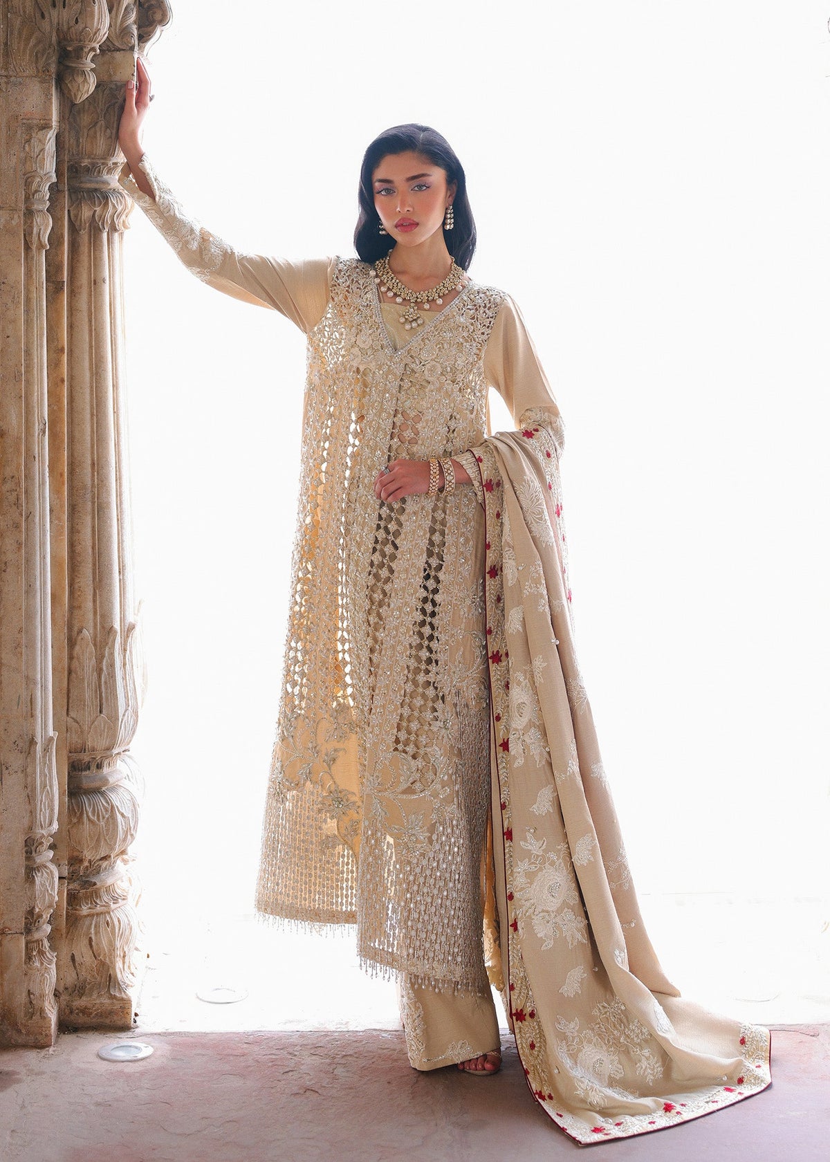 Rose – Beige by Saira Shakira
