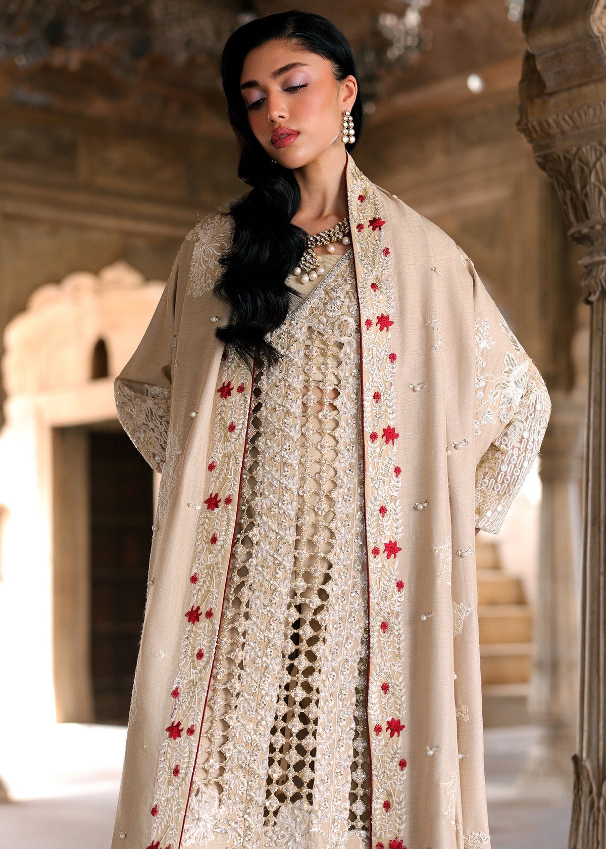 Rose – Beige by Saira Shakira