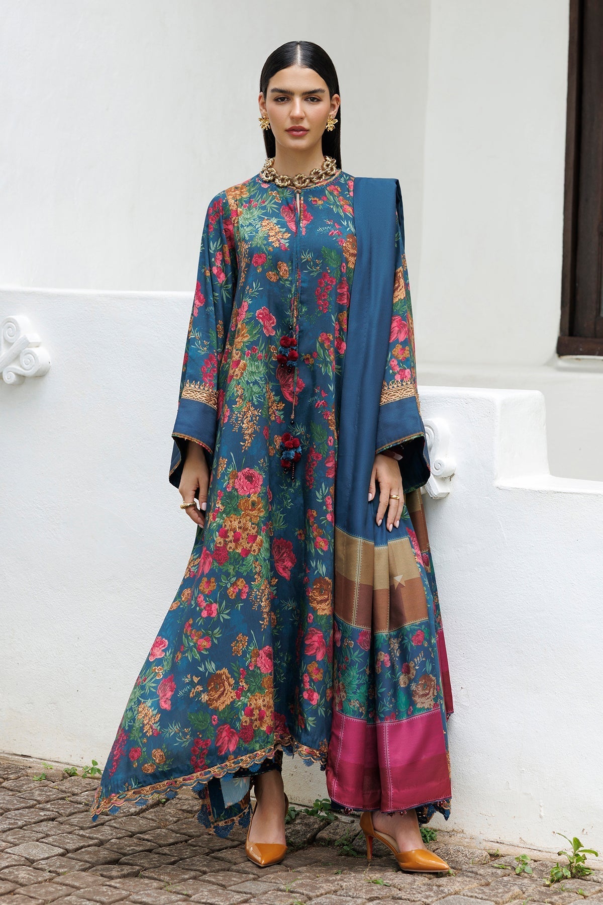 Digital Printed Viscose UF-4562 - Baroque