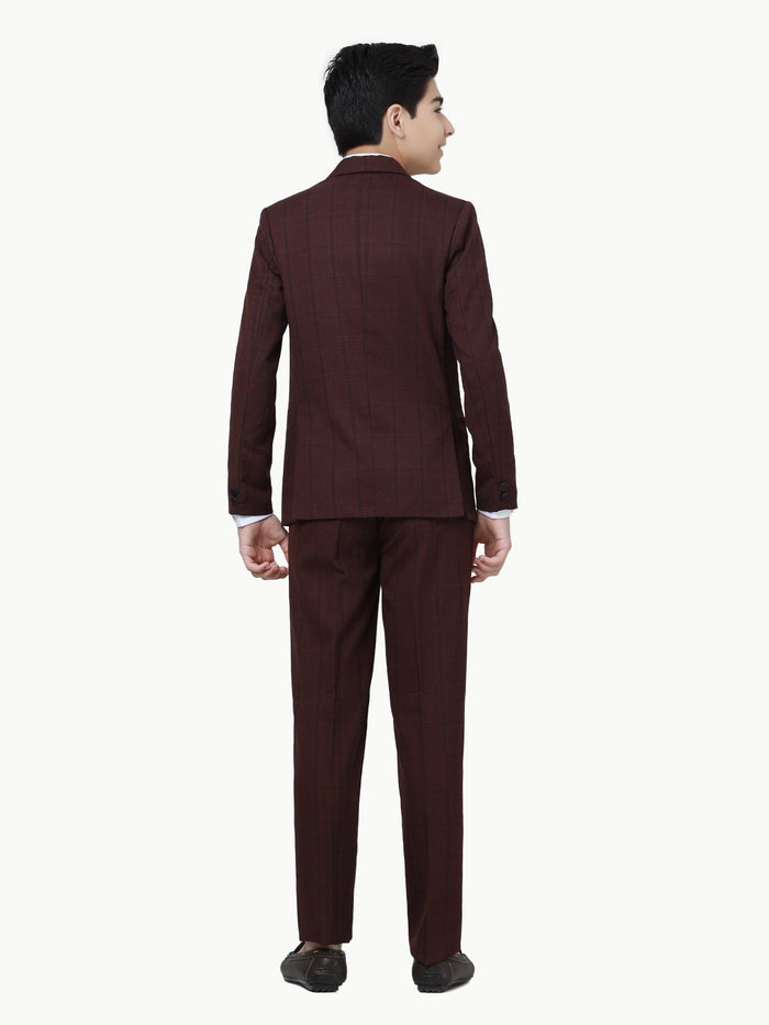 Maroon Formal Suit