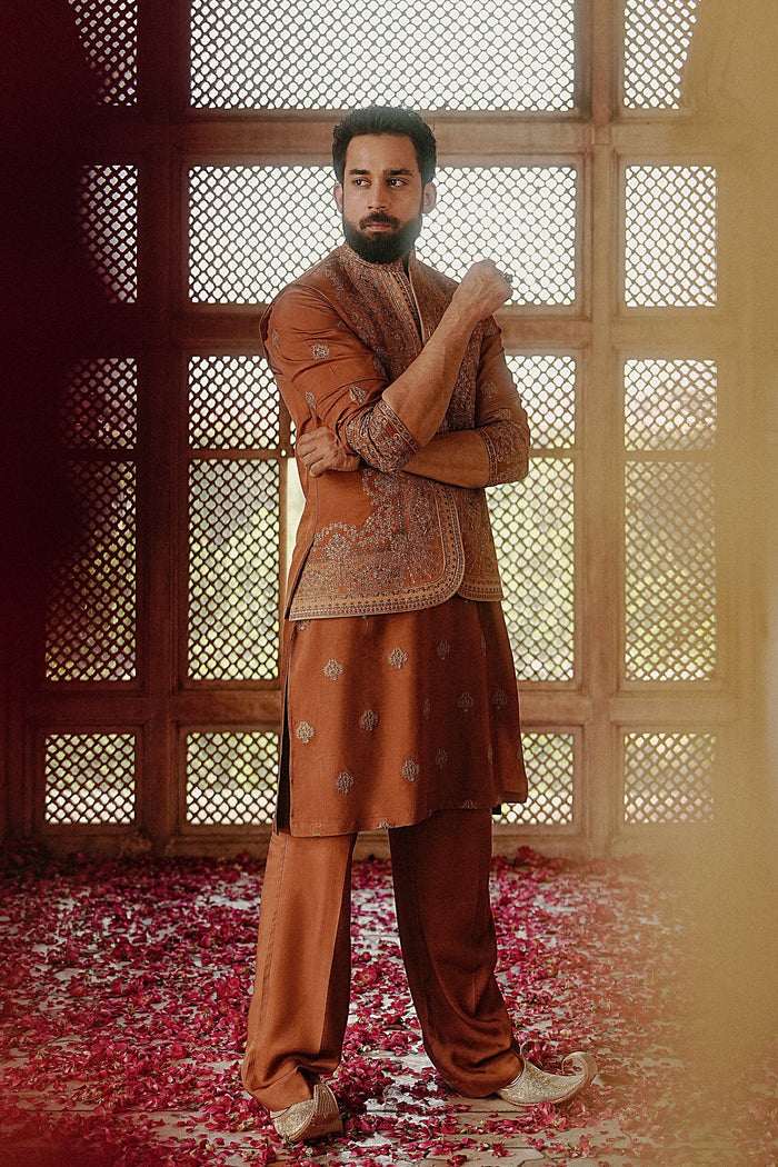 Naranji' Kurta Pajama