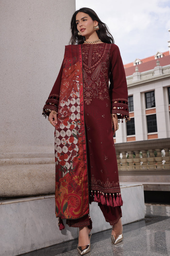 3-PC Unstitched Peach Leather Collection PSW6-18