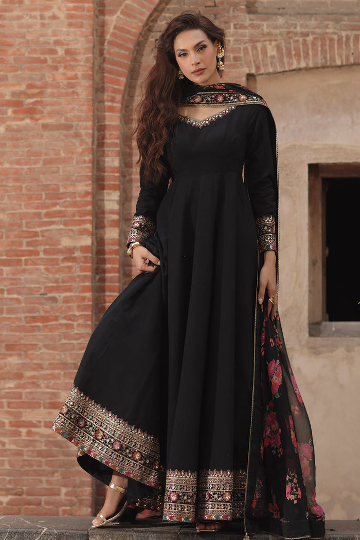 3 Pcs Stitched Raw Silk Pishwas CMA-6-430
