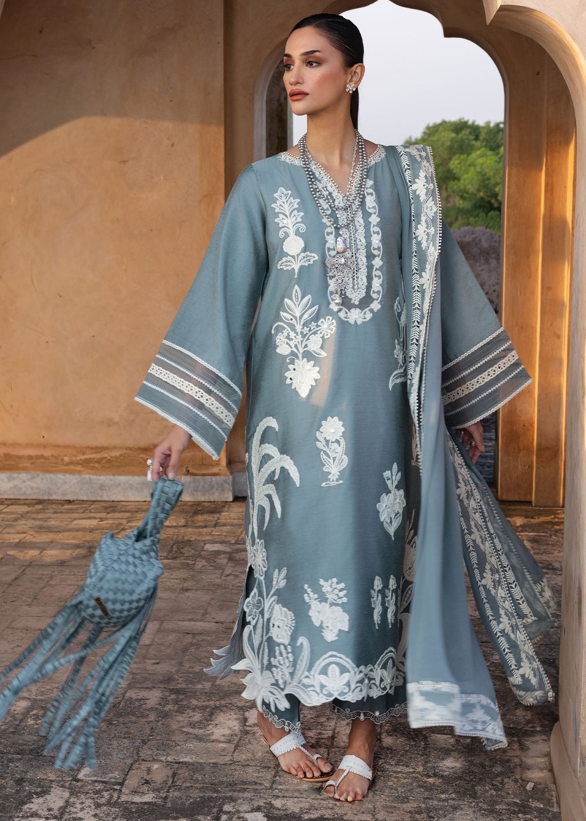 Shabo 3 Piece Rawsilk