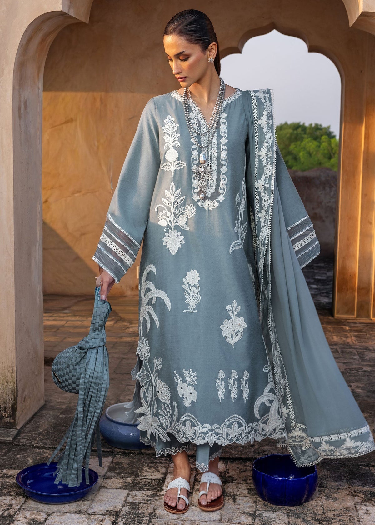 Shabo 3 Piece Rawsilk