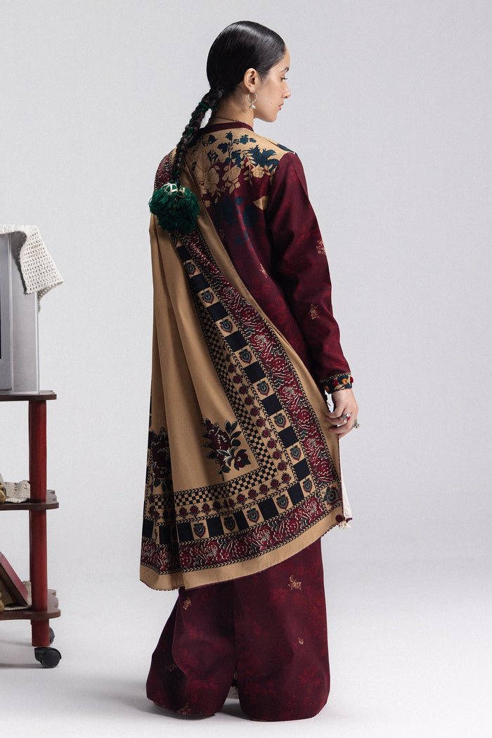Iris 8A 3 Piece Printed Linen