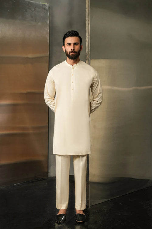 KURTA TROUSER-BEIGE