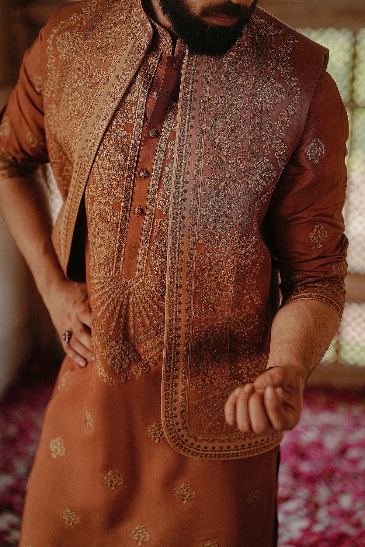 Naranji' Kurta Pajama