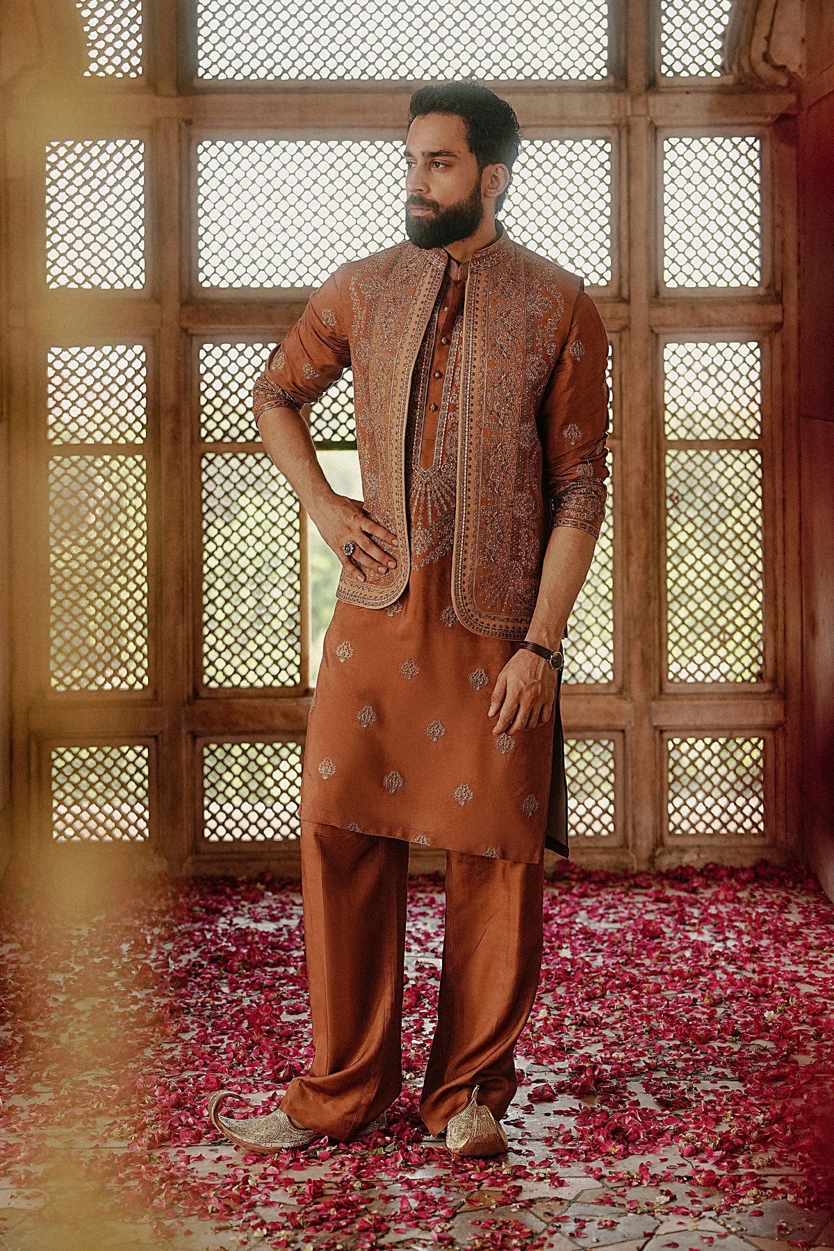 Naranji' Kurta Pajama