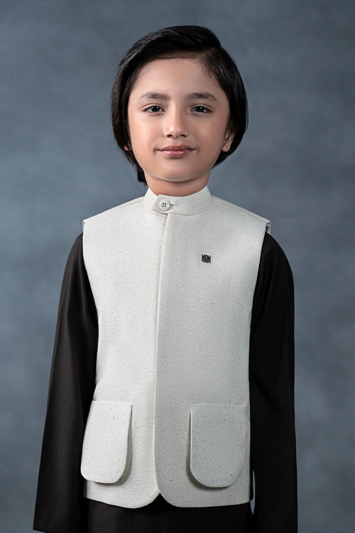 Natural Karandi Waistcoat