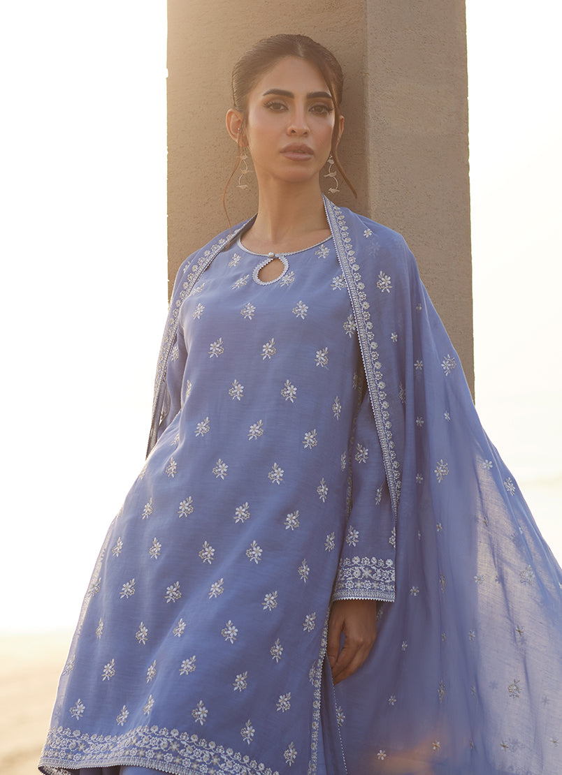 Neelam Embroidered 3 Piece