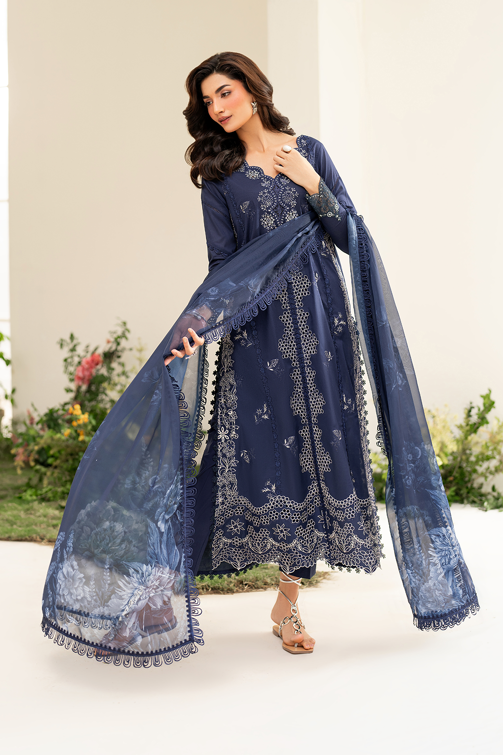 IFE-04 Embroidered Lawn