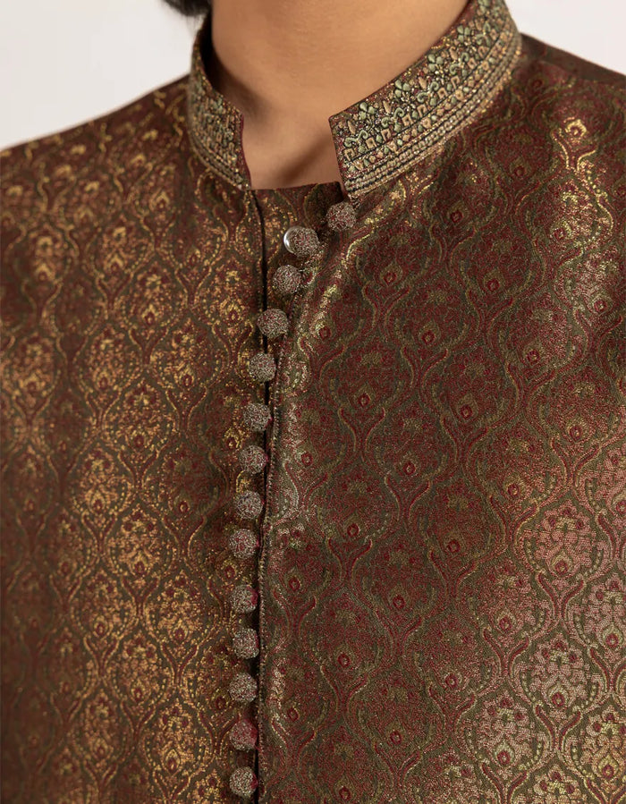 Multicolor Boys Formal Kurta