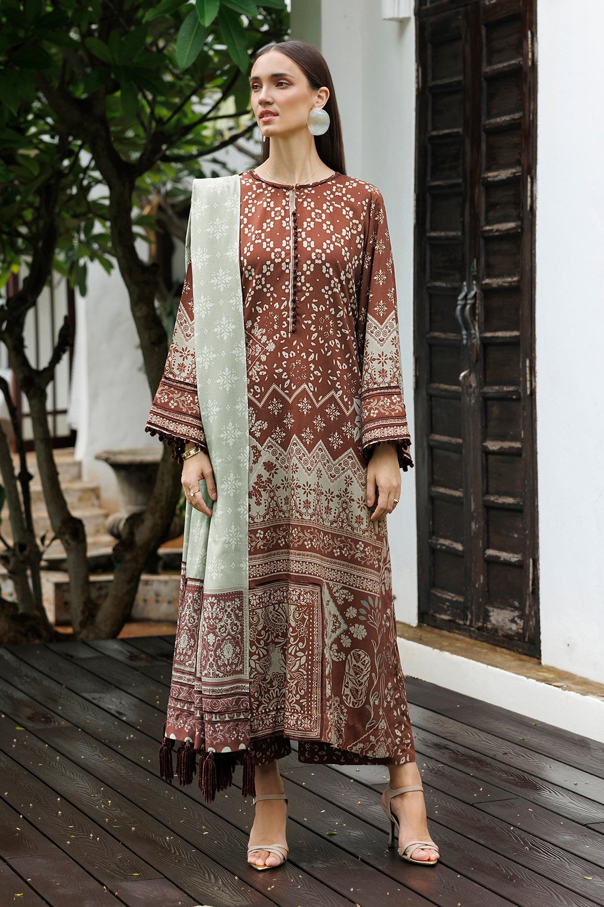 Digital Printed Viscose UF-4564 - Baroque
