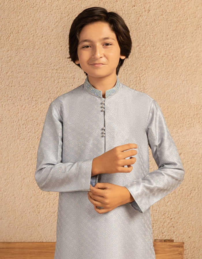 Sky Blue Boys Formal Kurta