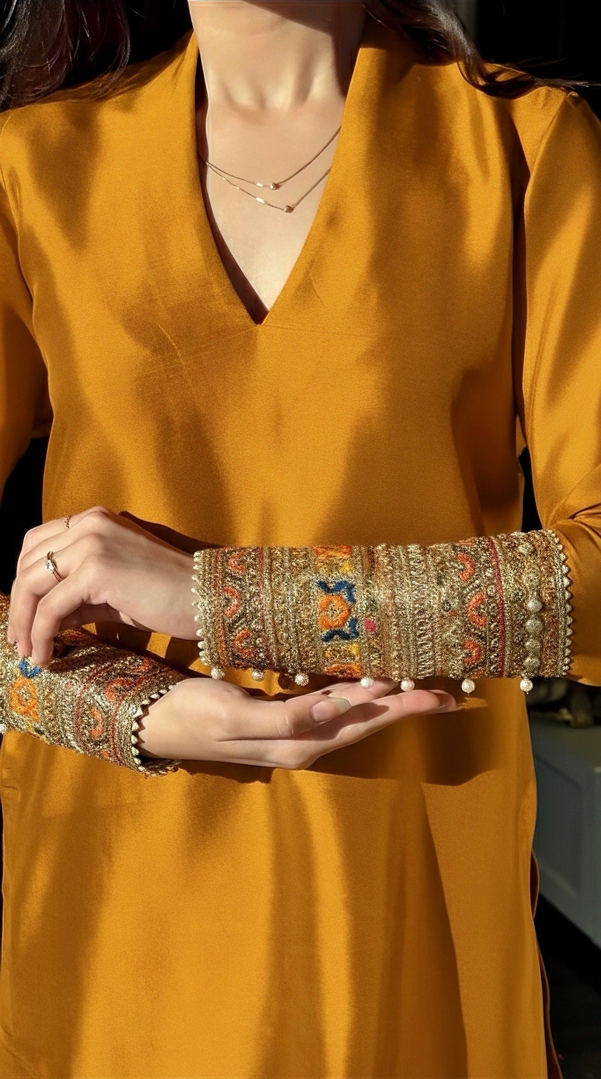 Noore Set - Mustard