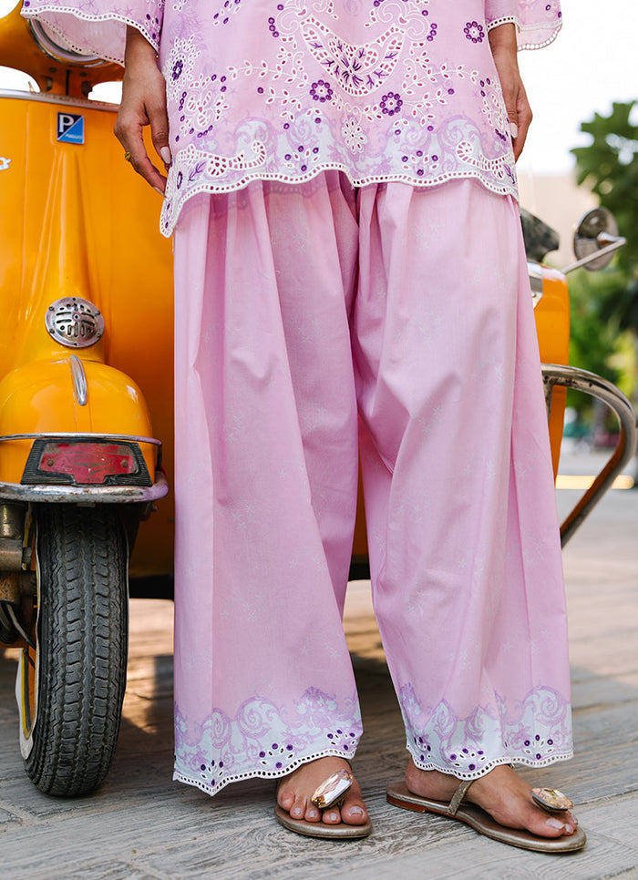Printed Embroidered Co-ord Set 17103