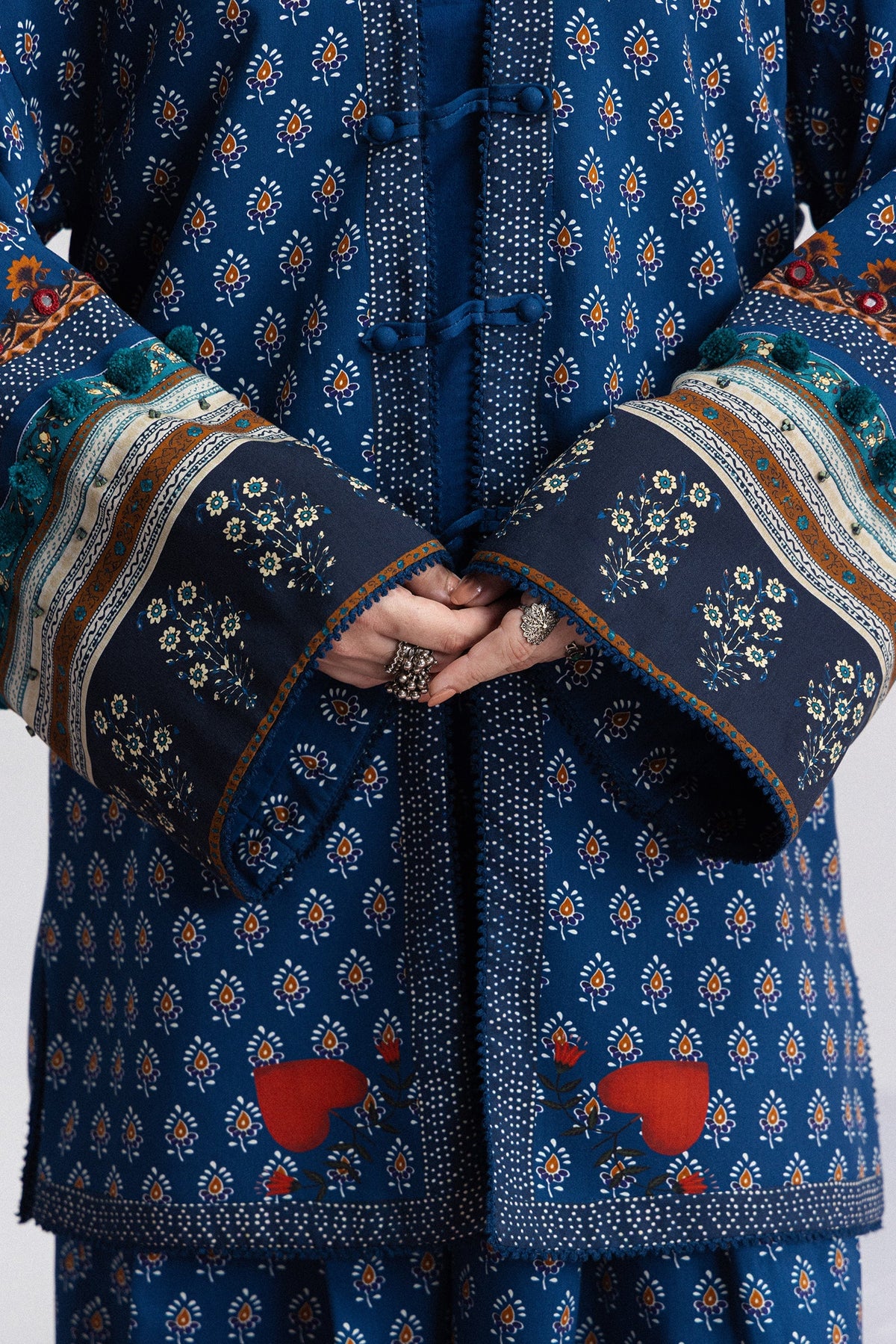 Anika 3A 3 Piece Printed Linen