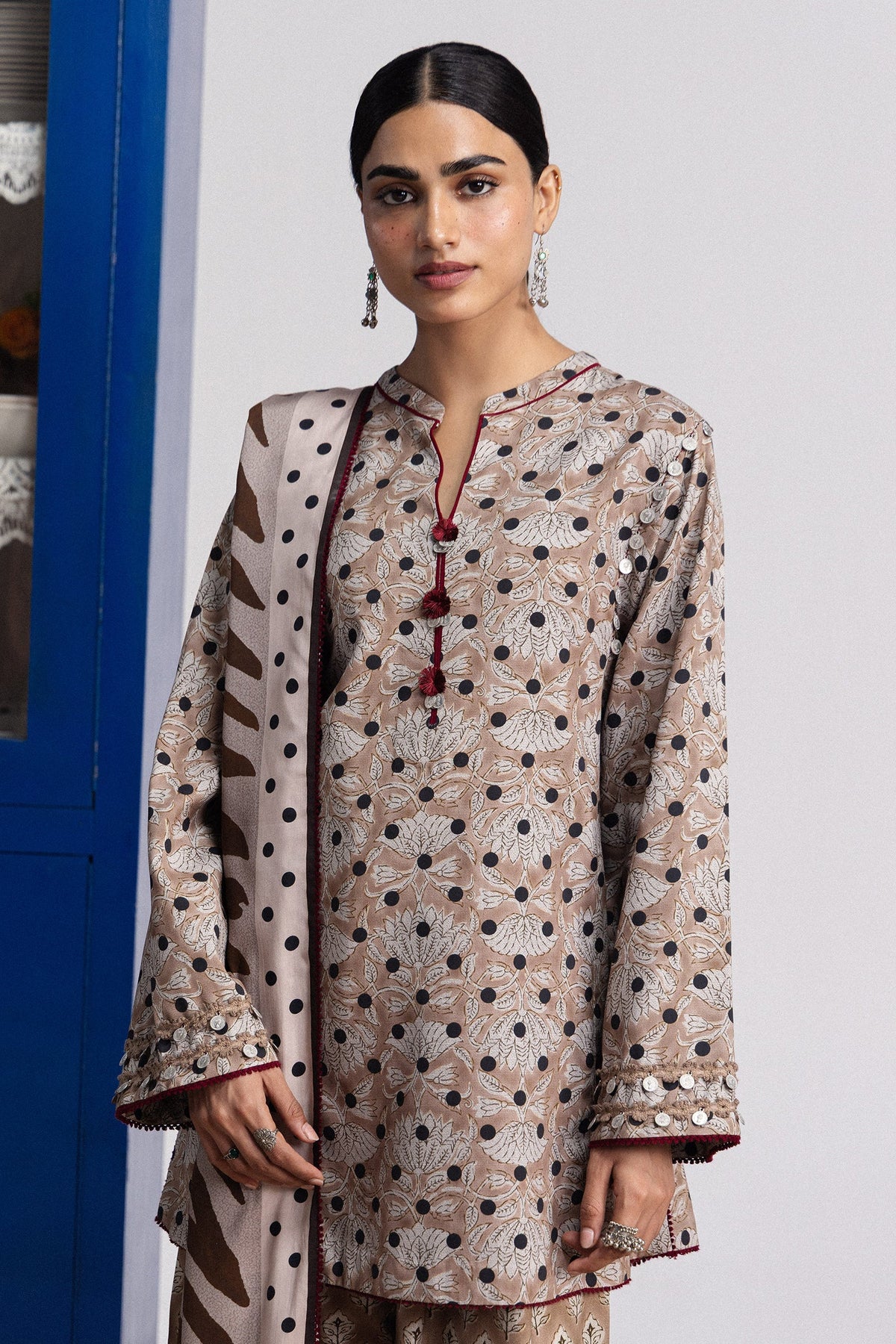 Elowen 7B 3 Piece Printed Linen