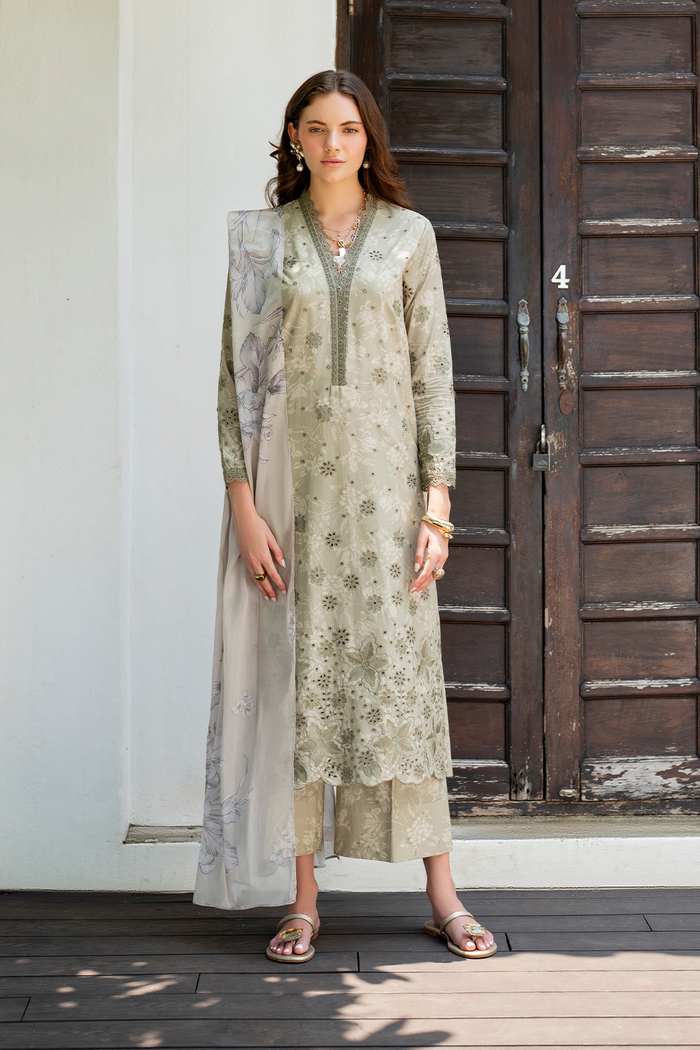 SS-07 Embroidered Lawn