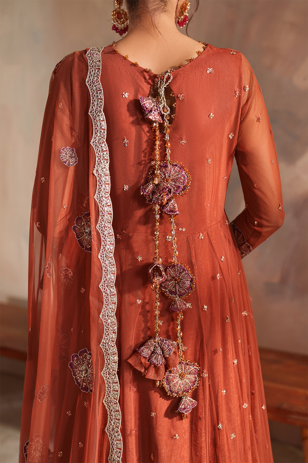 CC-78 Embroidered Net