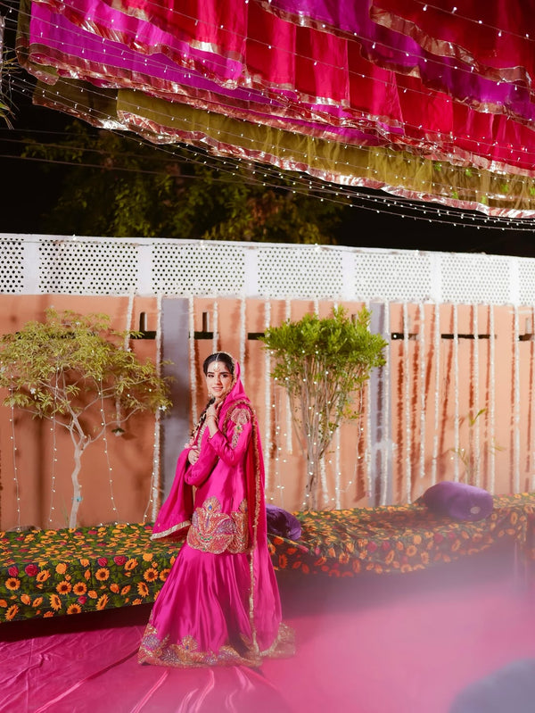 Gulabo Mehndi Dress