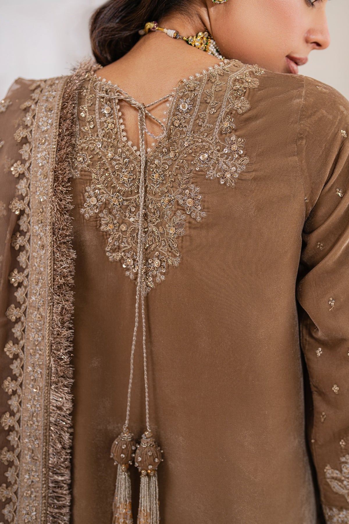 Embroidered Velvet UF-754