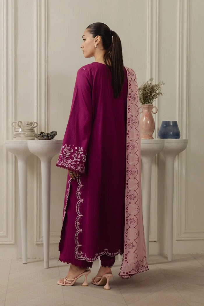 Cerise - 3 Piece Dobby RTW