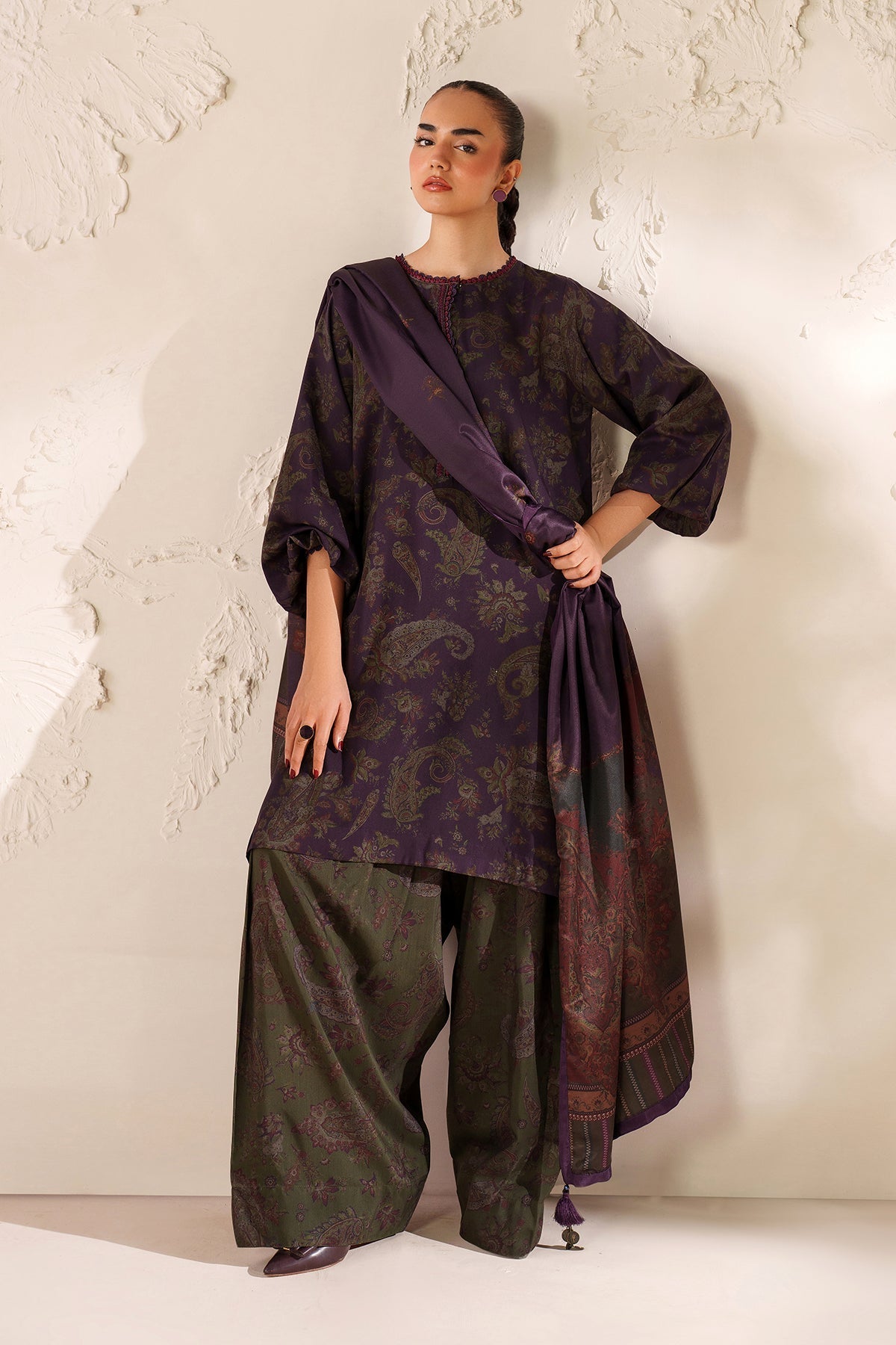Printed Viscose Silk SF-4290 - Baroque