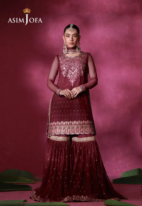AJULFI-06 Embroidered Net